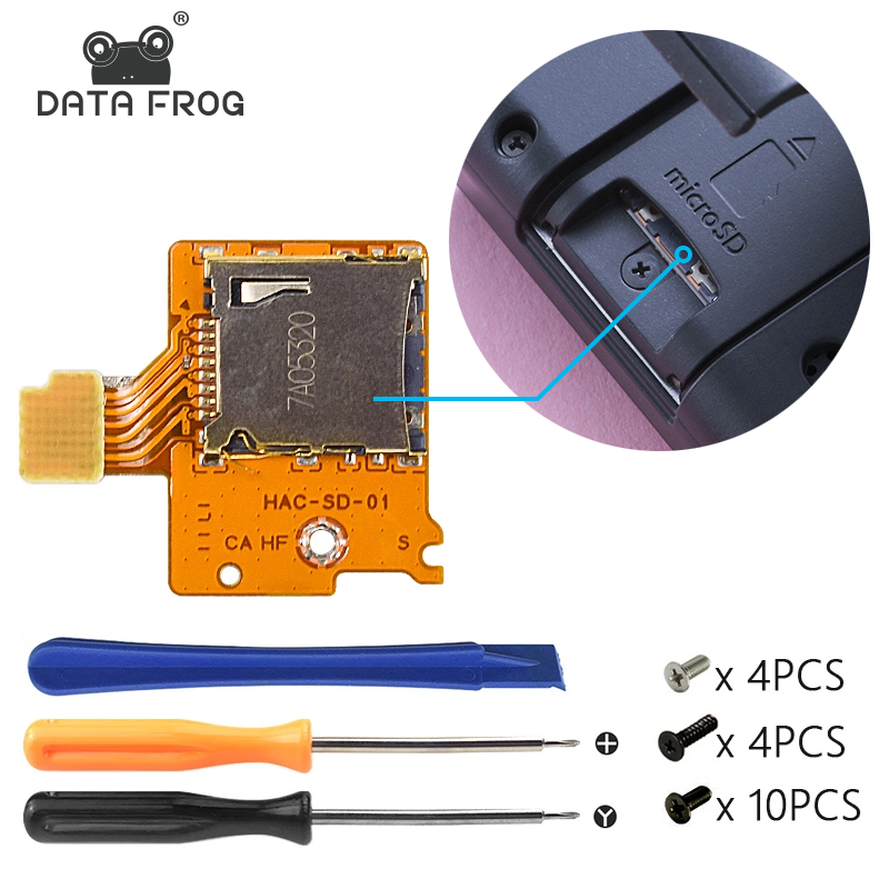 Board Game Nippon - DATA FROG Vervanging Micro-Sd Tf-kaartsleuf Socket