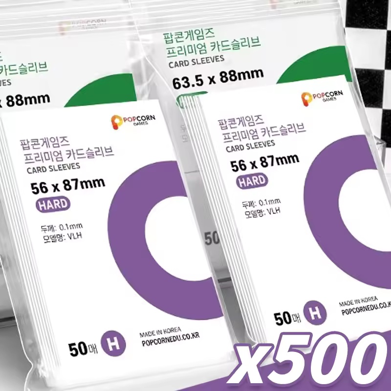 Card Sleeves Protector - 500-1PCS HD Transparante Kpop Idol Card