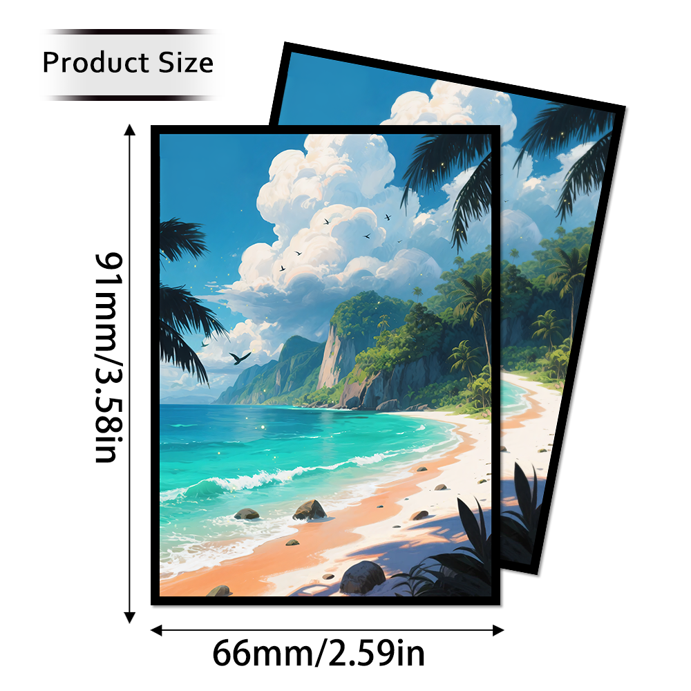 Board Game Print - 66X91mm 120PCS Standaardformaat Geavanceerde Afdrukken Anime