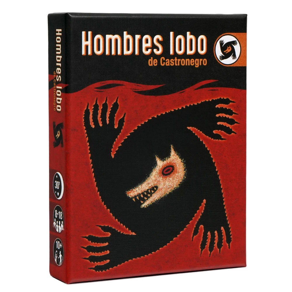Board Game Werewolf - Hombres Lobo de Castronegro Kaartspel Weerwolf