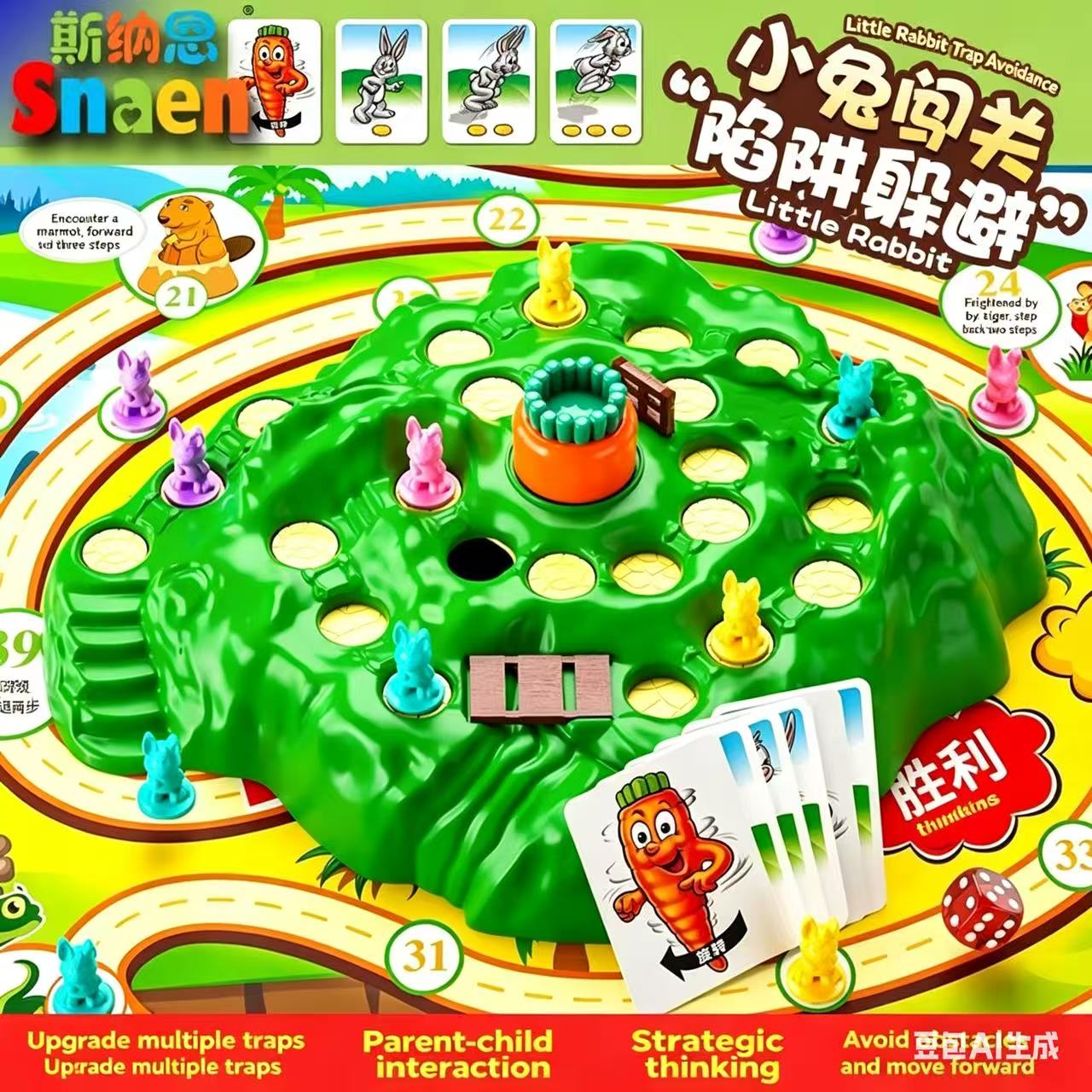 Board Game Operation - Hot Sale Fun Toy Rabbit Trap