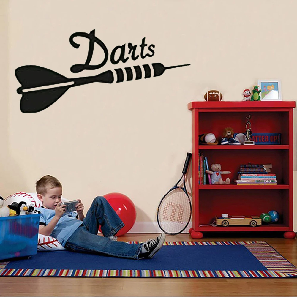 Board Game Quote - Muur Vinyl Stickers Darts Sport Doelbord