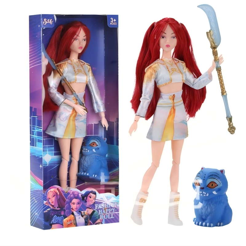 Board Game Who Is It - 11,5 inch Dolls Hunter Figurenset met