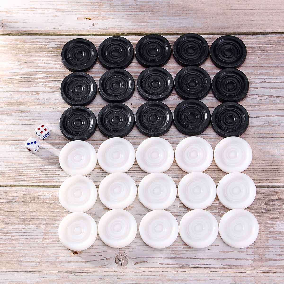 Board Game Operation - 32 stuks backgammon schaakstuk kids leren