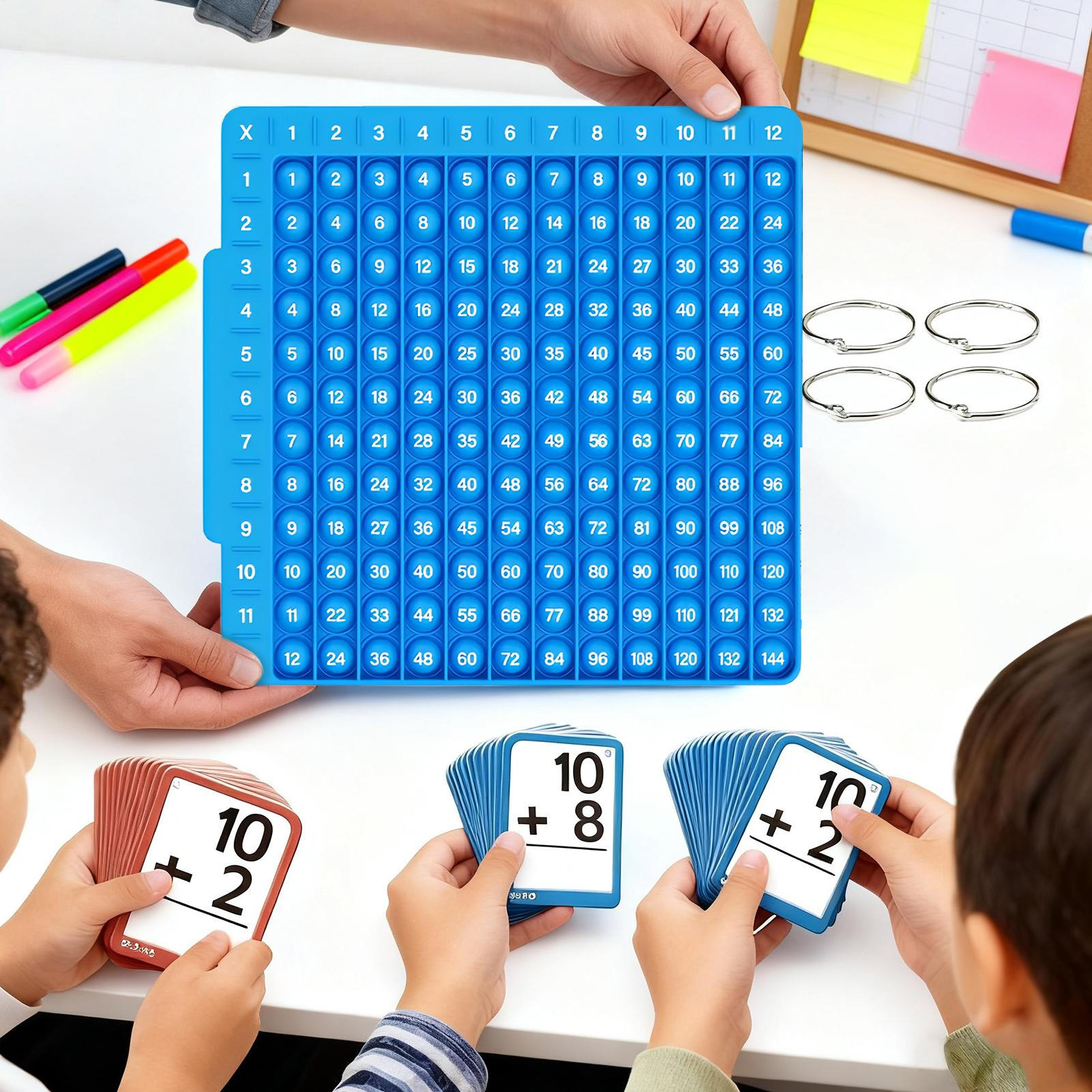 Board Game Operation - Wiskunde Flash-kaarten Spel met bord Siliconen