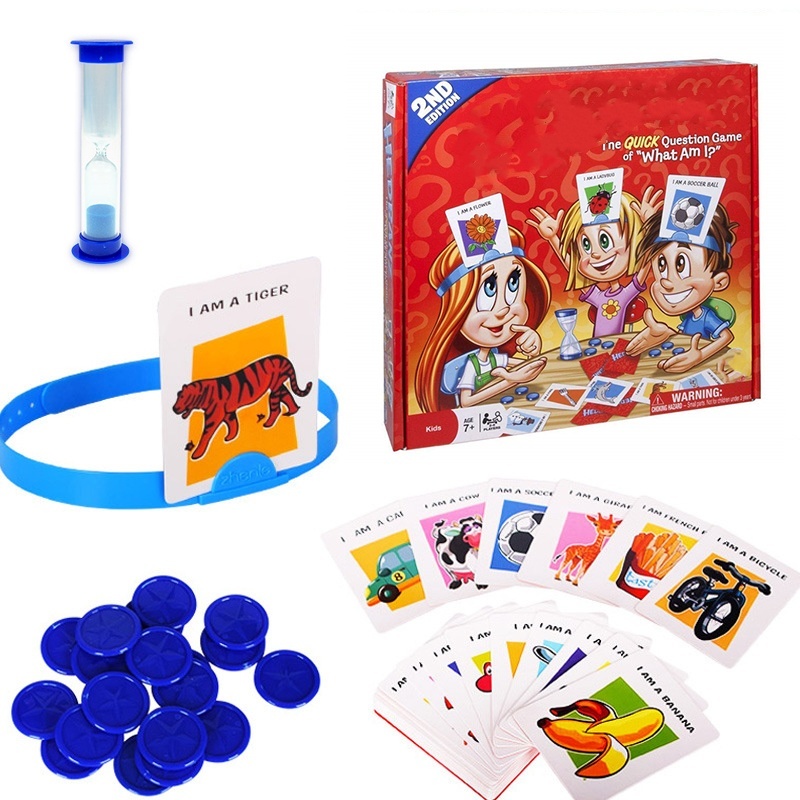 Board Game Who Is It - Grappige kaarten voor kinderen Bordspel Speelgoed