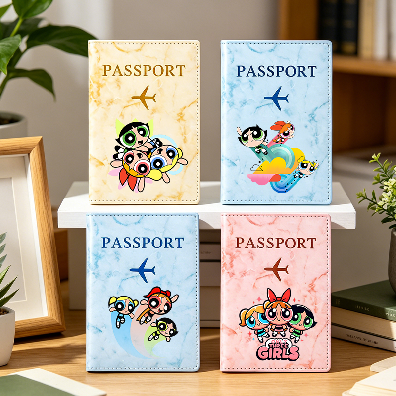 Card Sleeves Protector - De Powerpuff Girls paspoorthoezen Kawaii Trend