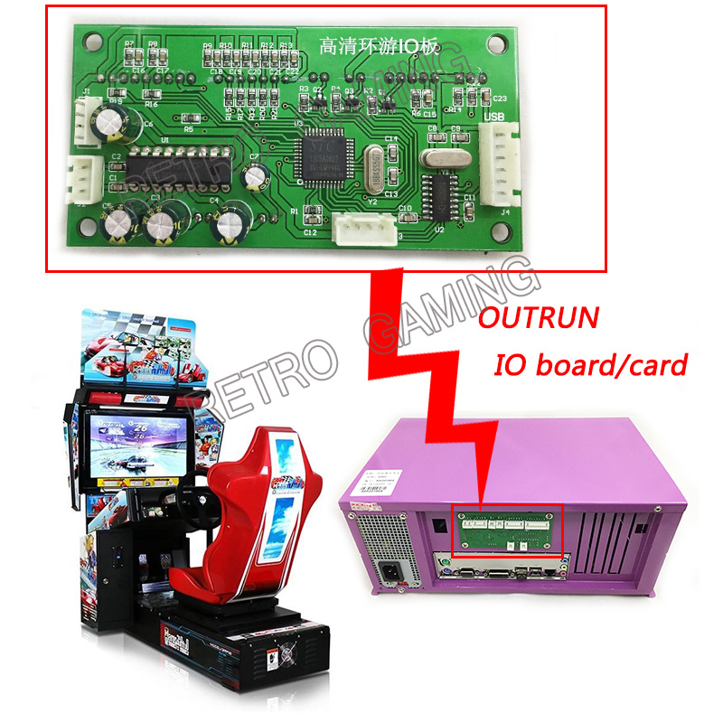 Board Game Io - Io Board/Steering Motor Driver Voor Arcade