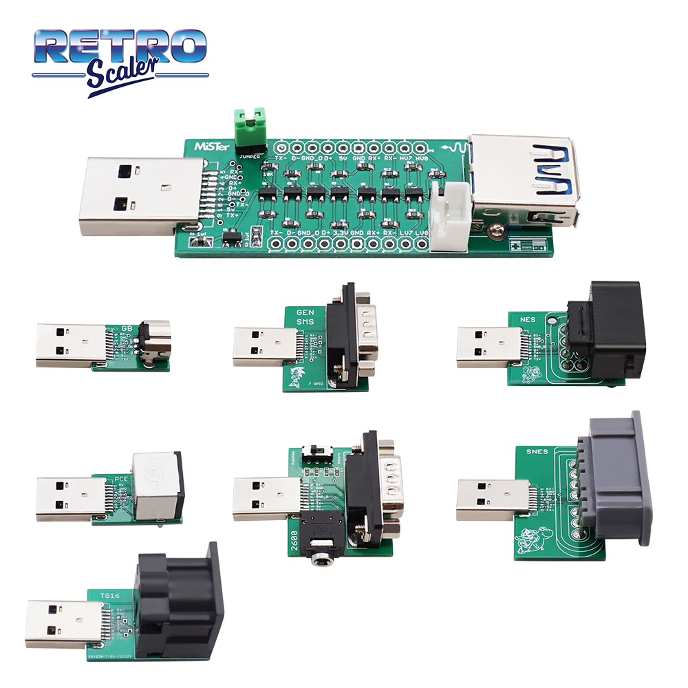 Board Game Io - RetroScaler USB 3.0 SNAC Controller Adapter