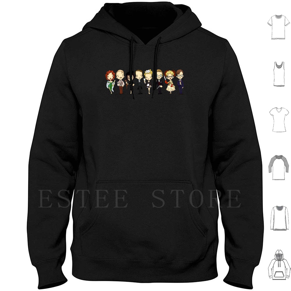 Board Game Who Is It - Who-Dun-It Hoodies Clue Movie Game Board