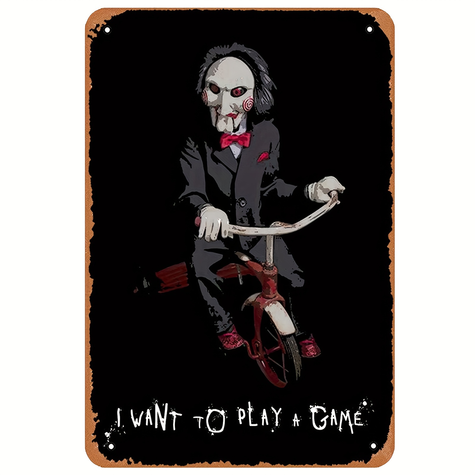 Board Game Quote - Vintage Metal Poster Bord - 