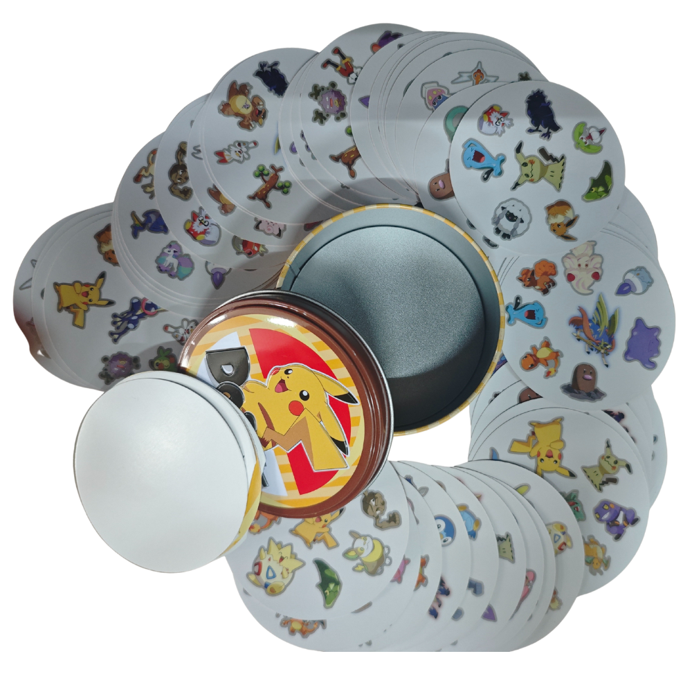 Board Game Quote - Nieuwe Pokémon Kaarten in IJzeren Doos,