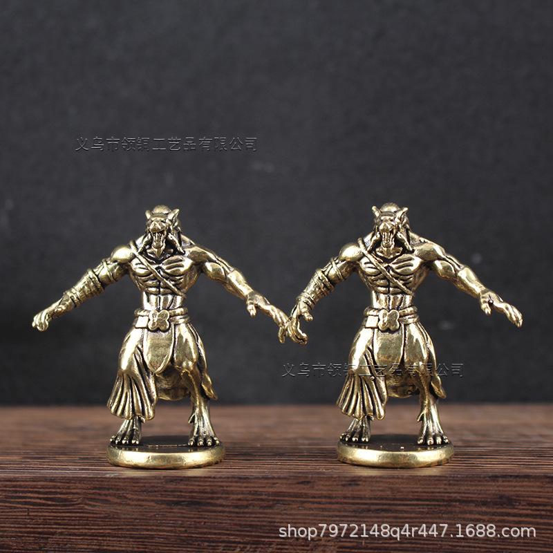 Board Game Werewolf - Messing weerwolf miniatuur ornament accessoires speelgoed