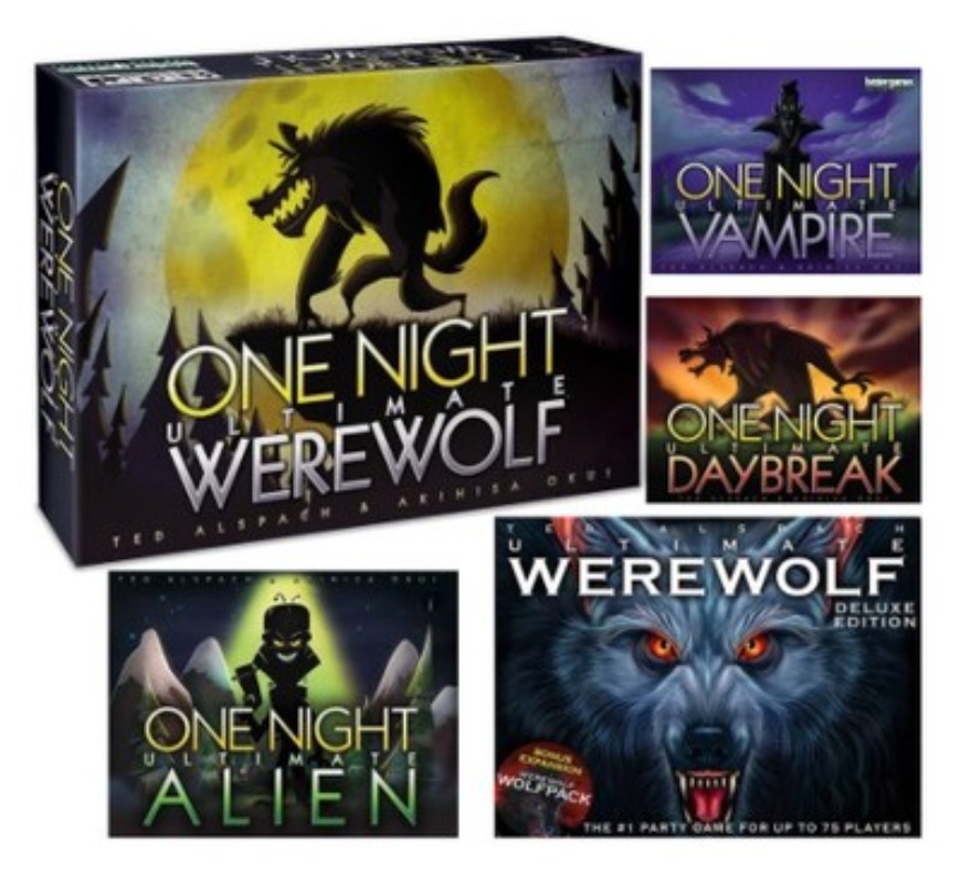 Board Game Werewolf - Engelse versie One Night Ultimate Werewolf