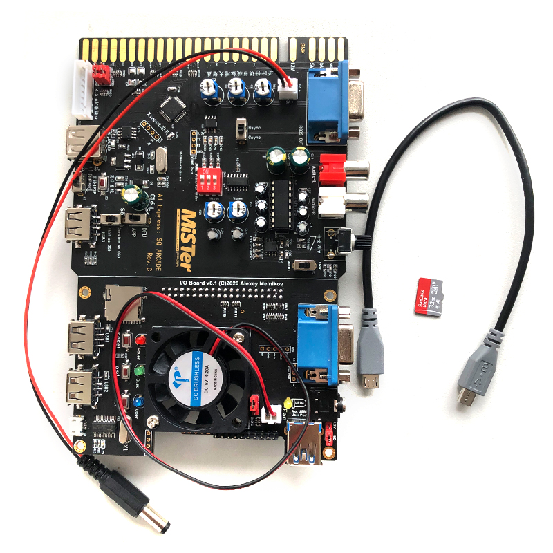 Board Game Io - Mister Fpga Volledige Kit DE10-Nano Meneer