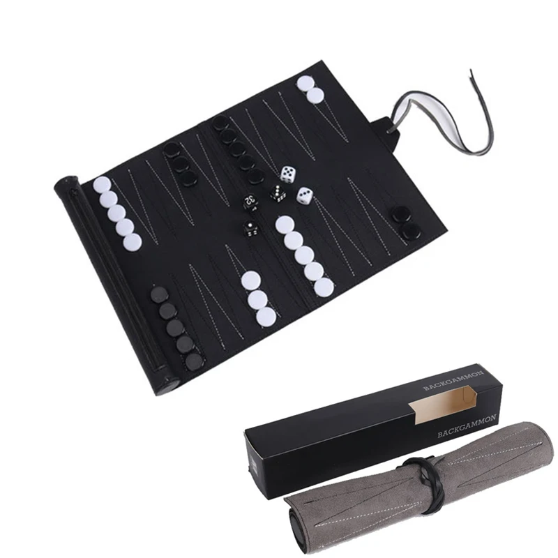 Board Game Operation - Oprollen Backgammon Sets Draagbare Reisbordspellen Set