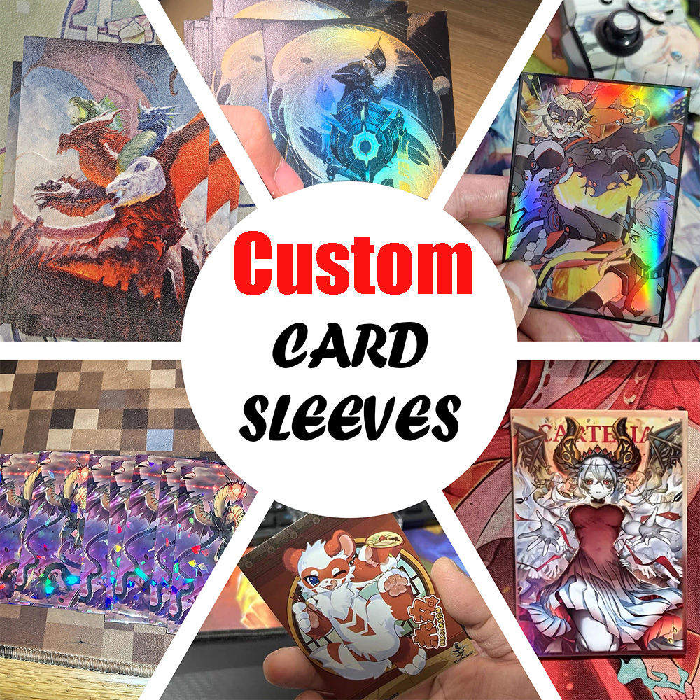 Card Sleeves Protector - 15/50/60/70 stuks HD Custom Card Sleeves/