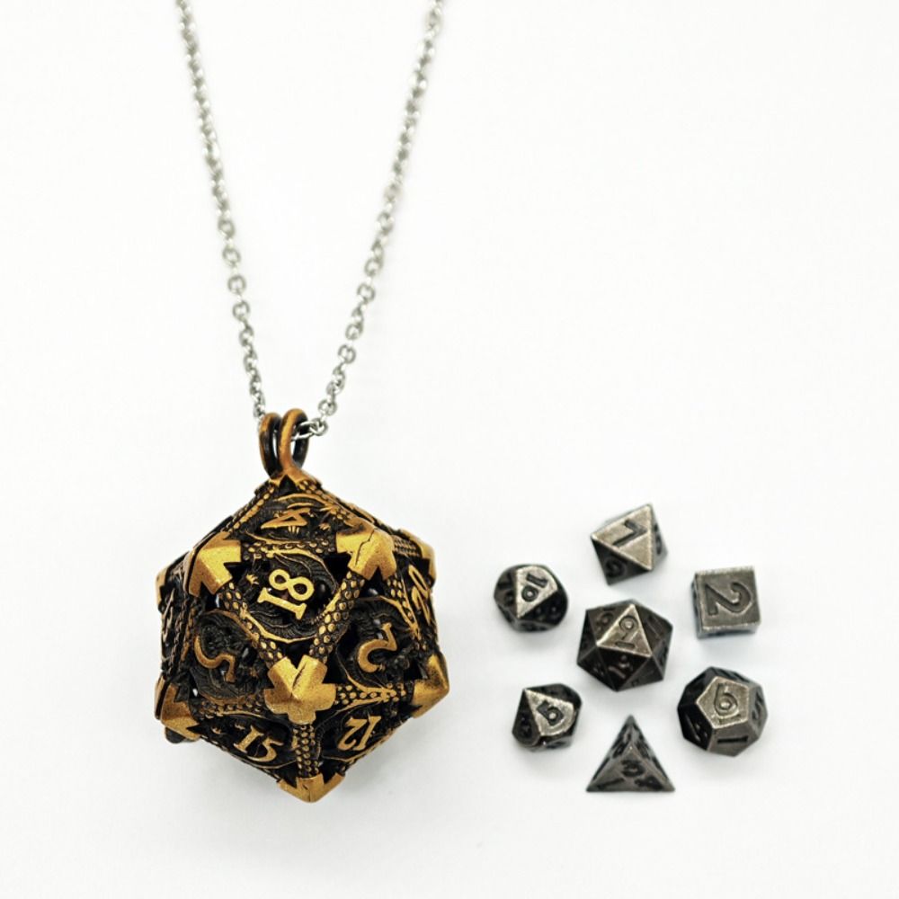 Board Game Io - 1 Set 20 zijdige Holle Metalen