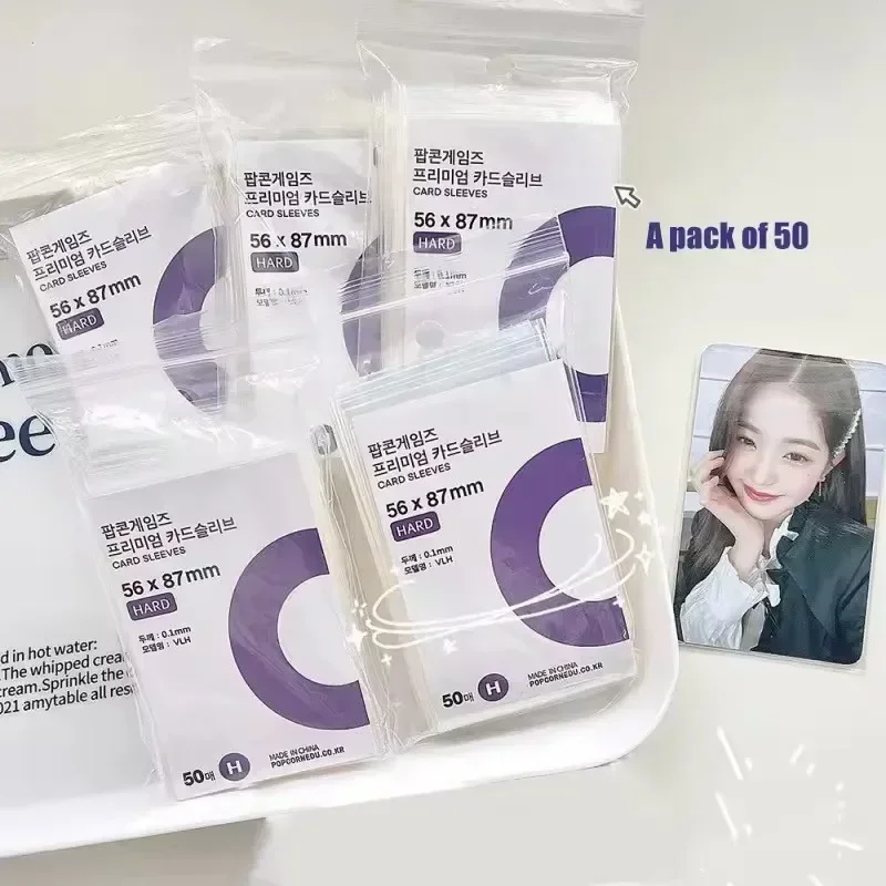 500-1PCS HD Transparante Kpop  - Card Sleeves Protector recensie en prijs