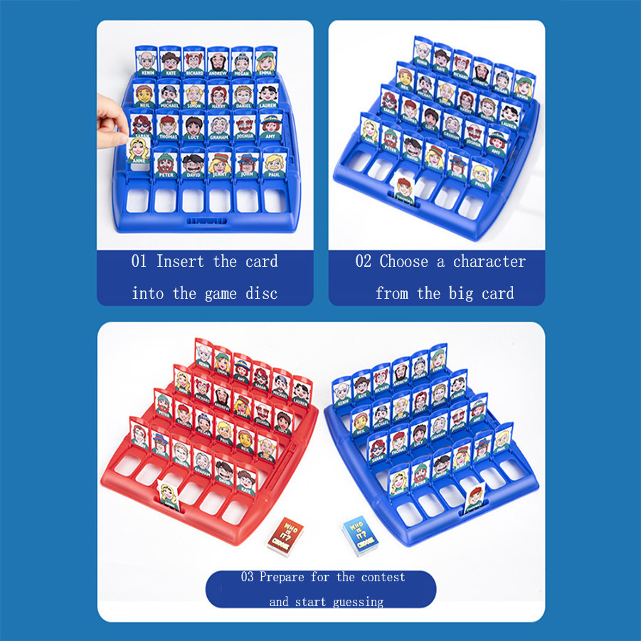 Raad eens wie ik ben bordspel  - Board Game Who Is It recensie en prijs