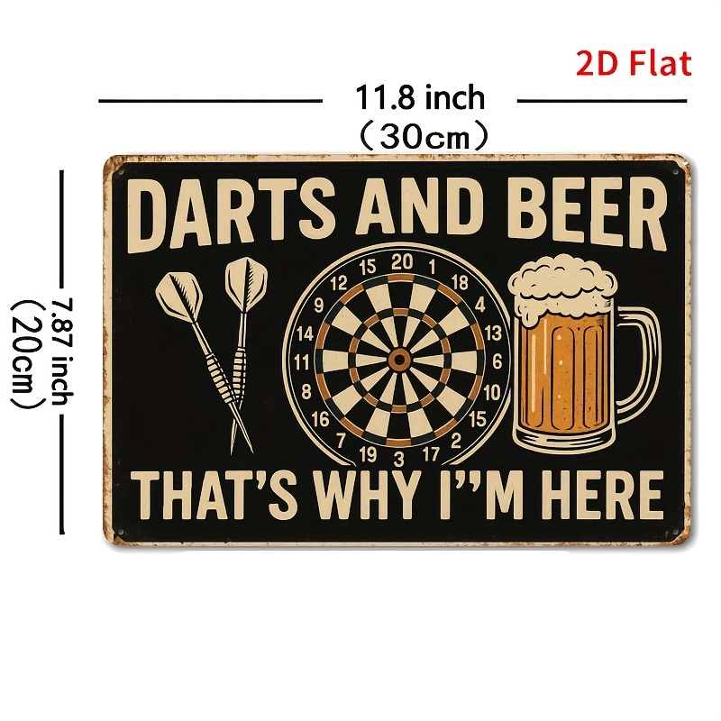 Tinbord - Dartbord Biermok Gra - Board Game Quote recensie en prijs