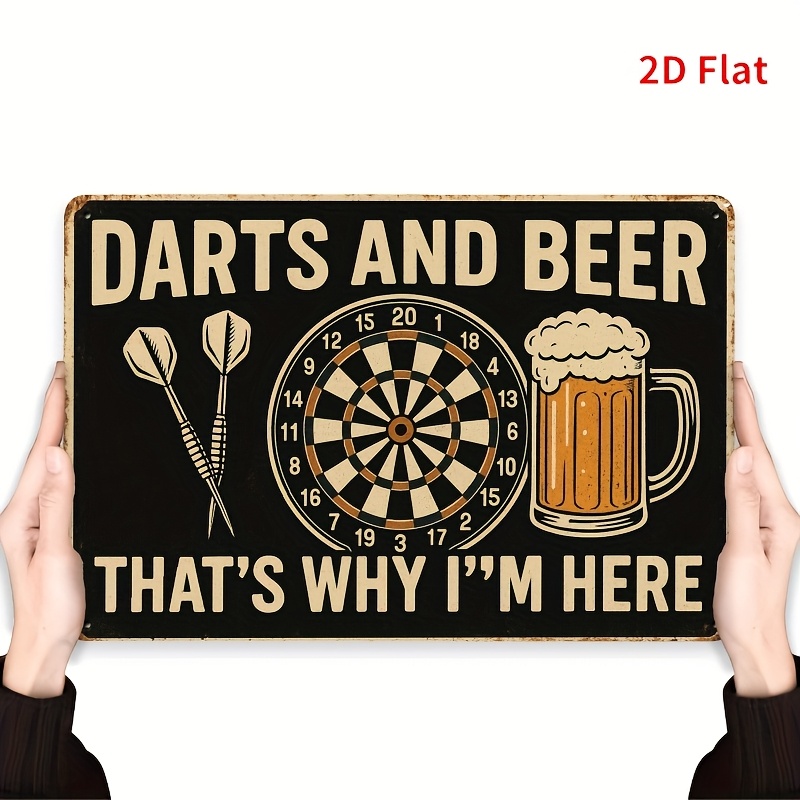 Tinbord - Dartbord Biermok Gra - Board Game Quote recensie en prijs