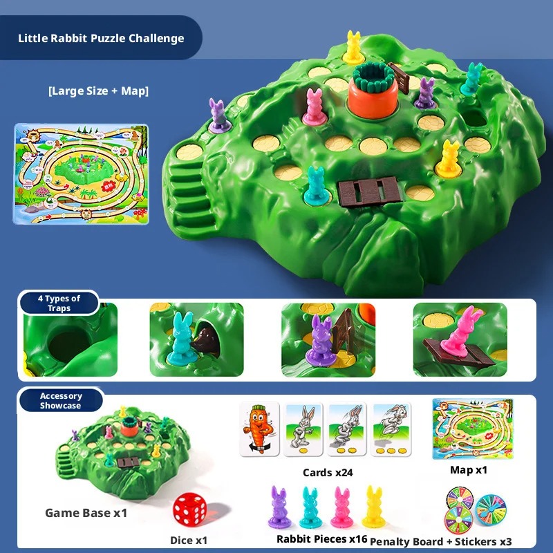 Hot Sale Fun Toy Rabbit Trap V - Board Game Operation recensie en prijs