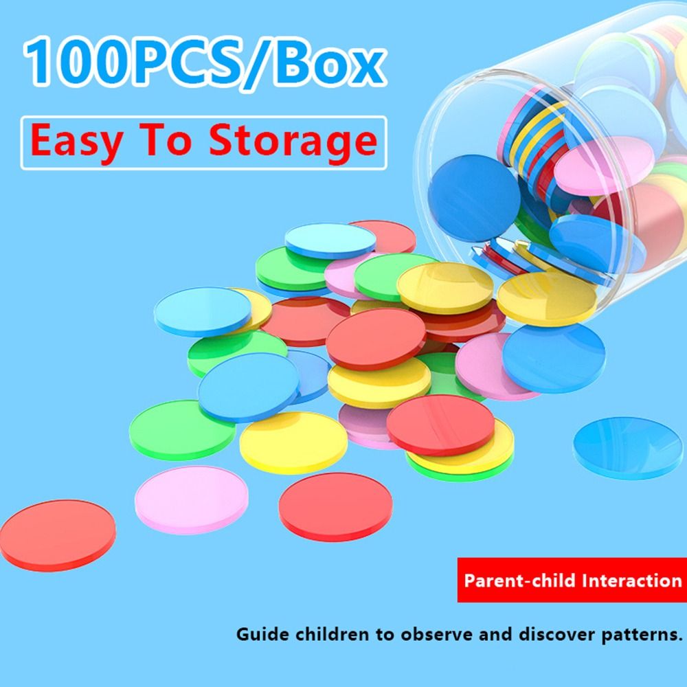 100 stuks Plastic Telchips Opt - Board Game Operation recensie en prijs