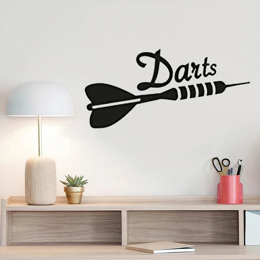 Muur Vinyl Stickers Darts Spor - Board Game Quote recensie en prijs