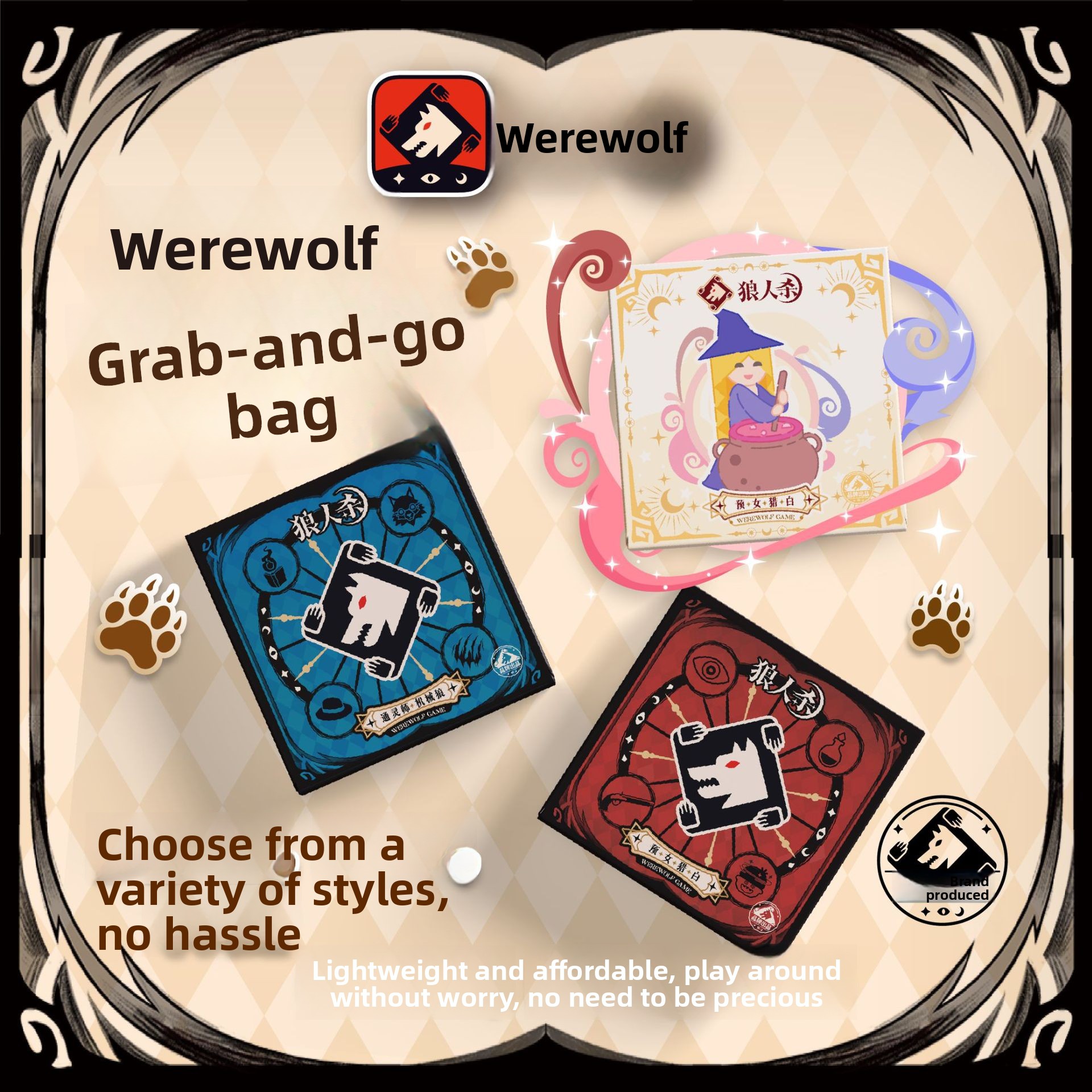 Werewolf S7 Deluxe Hardcover O - Board Game Werewolf recensie en prijs
