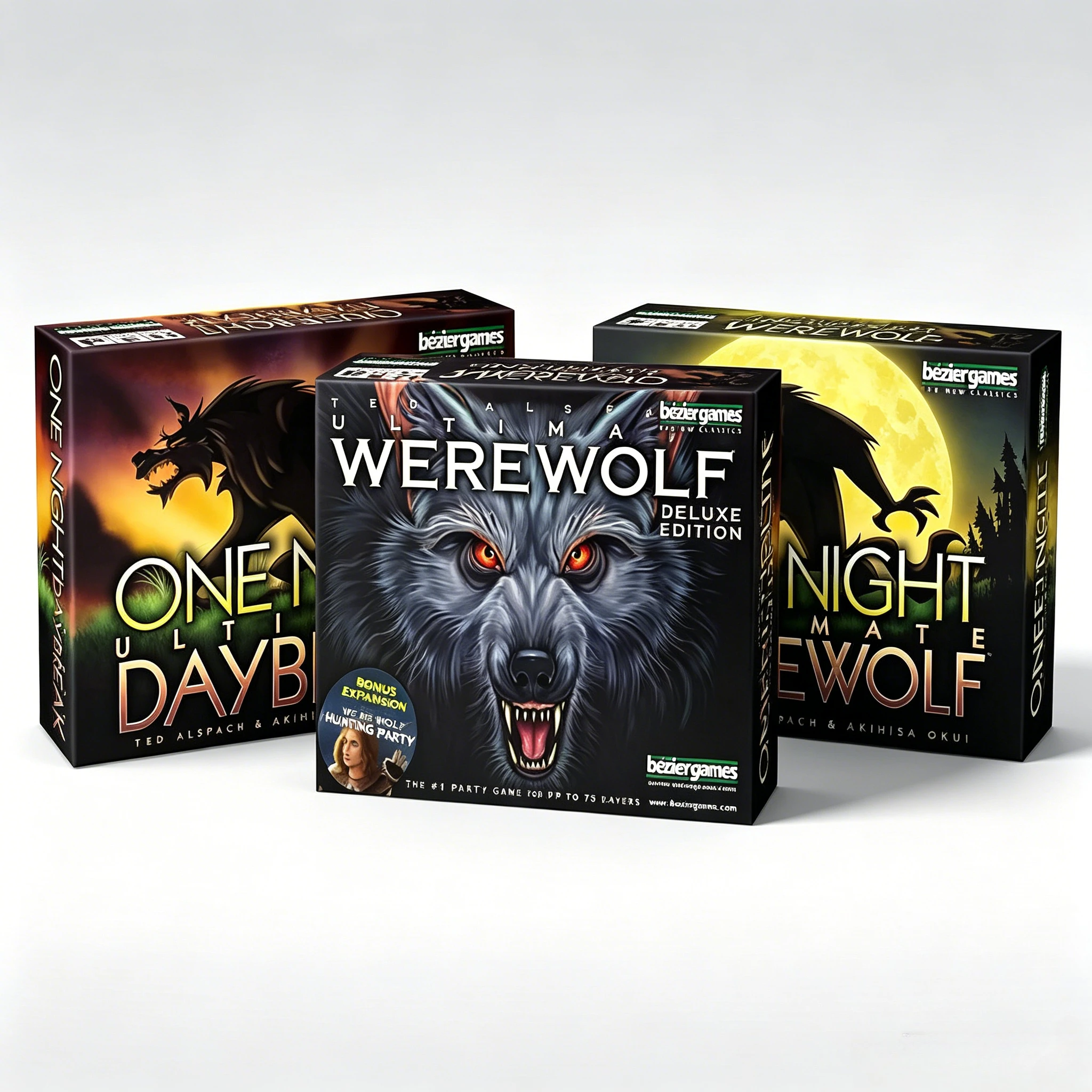 One Night Ultimate Werewolf Ca - Board Game Werewolf recensie en prijs
