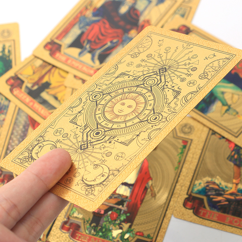 Goudfolie Tarotkaart voor Waar - Board Game Dixit recensie en prijs
