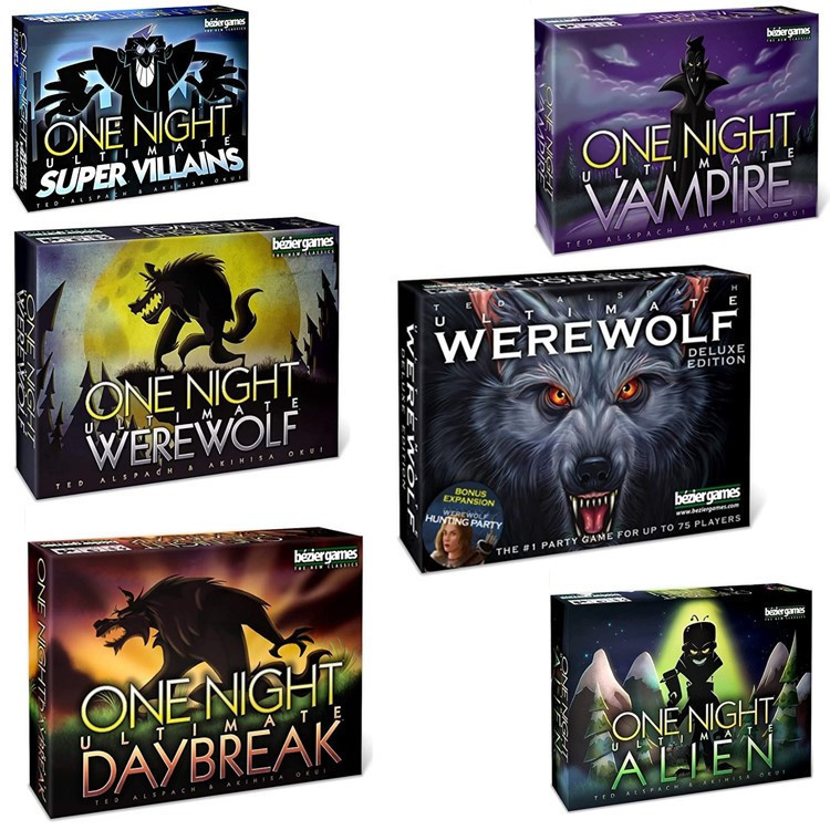 Partyspel One Night Ultimate W - Board Game Werewolf recensie en prijs