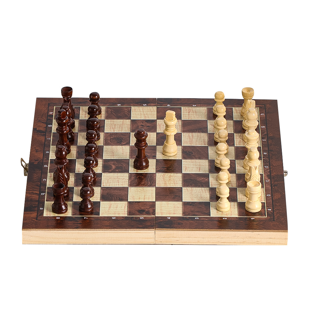 Houten 3-in-1 Dammen Backgammo - Board Game Operation recensie en prijs