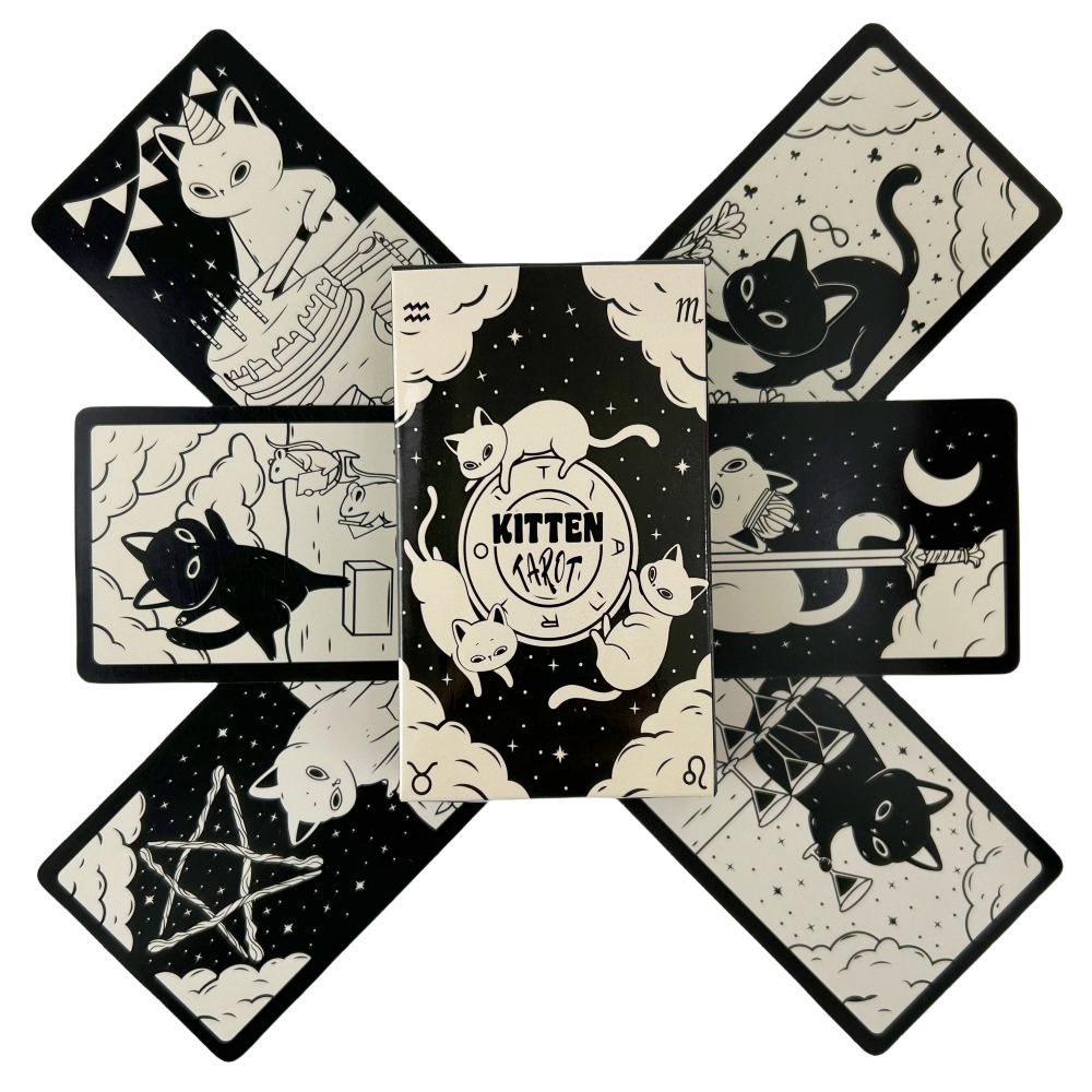 Katten Kitten Tarot Deck Kaart - Board Game Dixit recensie en prijs