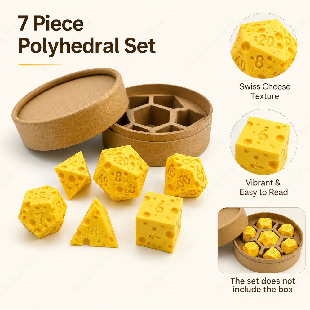3D-geprinte kaasdobbelstenense - Board Game Print recensie en prijs