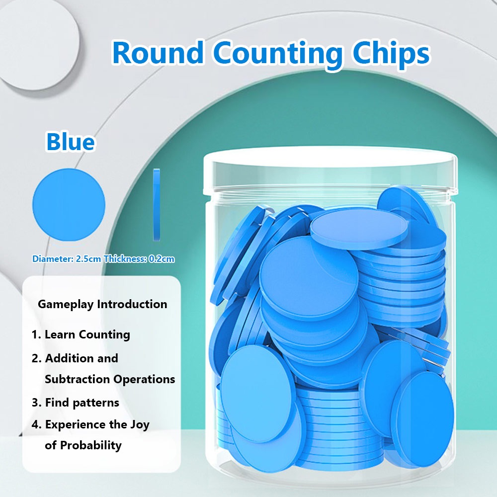 100 stuks Plastic Telchips Opt - Board Game Operation recensie en prijs