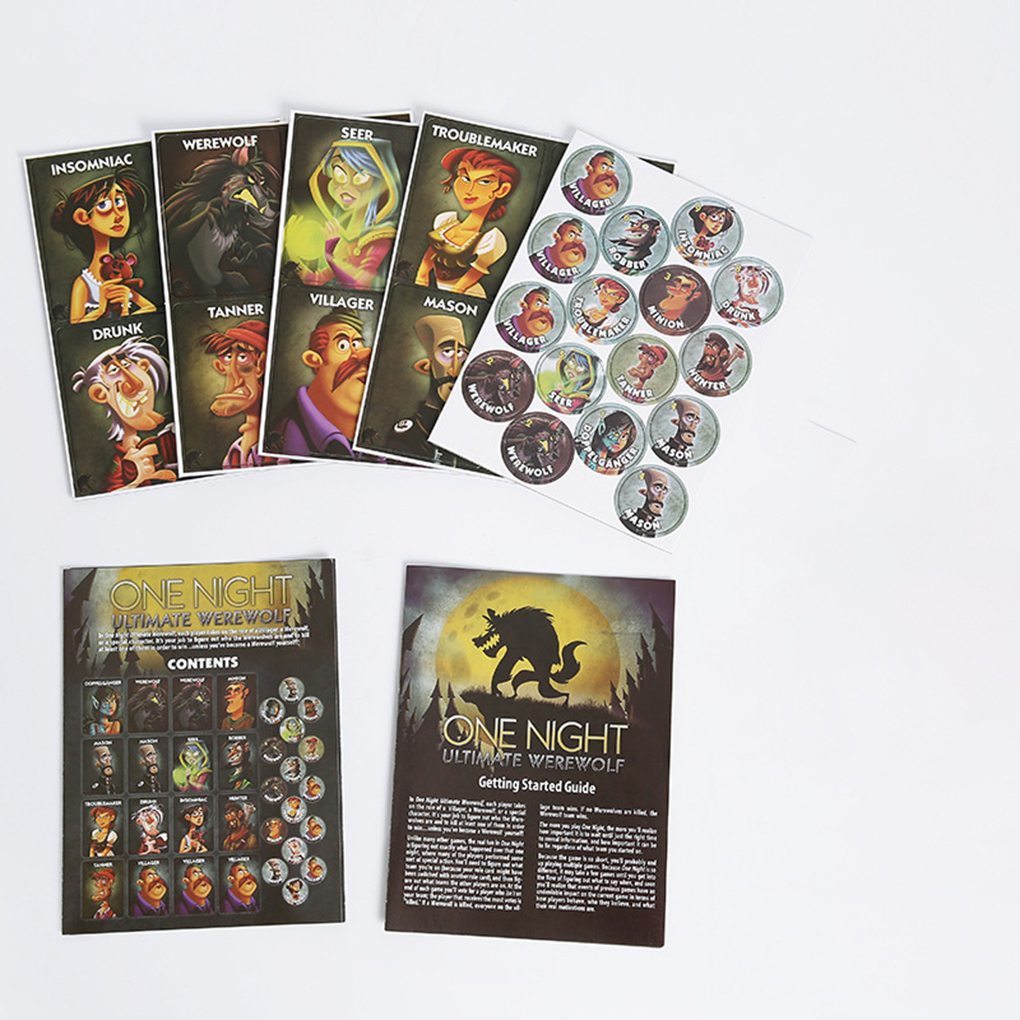 One Night Ultimate Weerwolfkaa - Board Game Werewolf recensie en prijs