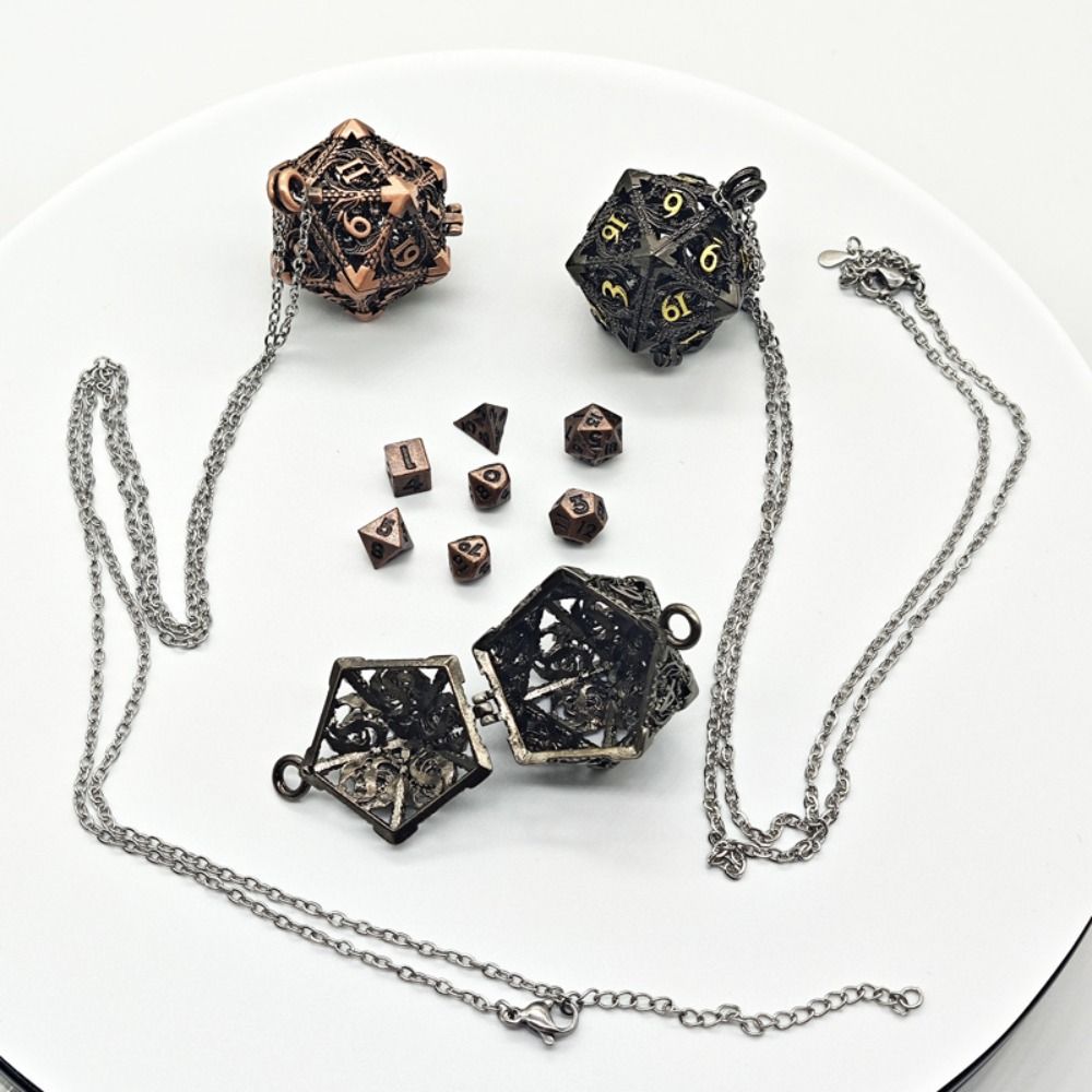 1 Set 20-zijdige holle metalen - Board Game Io recensie en prijs