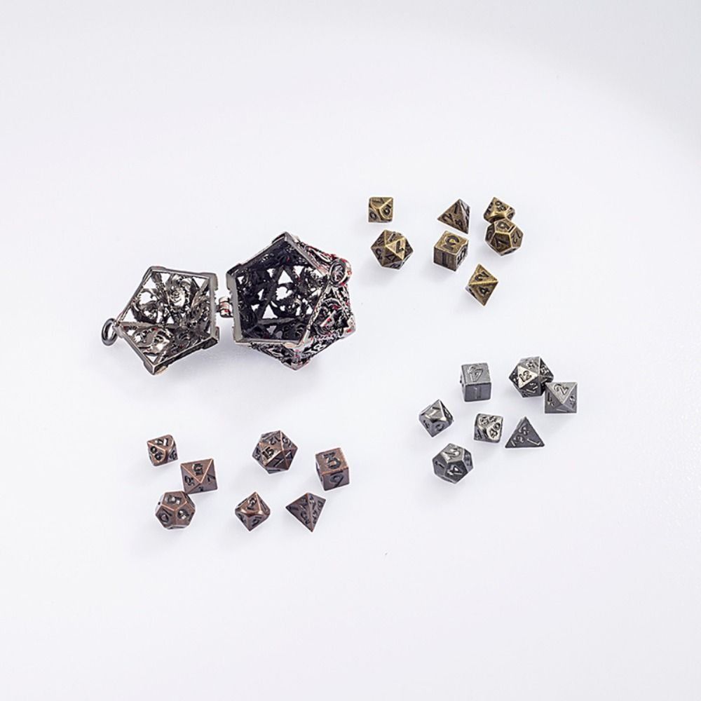 1 Set 20-zijdige holle metalen - Board Game Io recensie en prijs