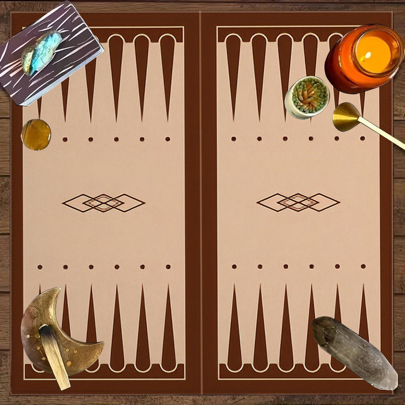 1pc Bruin Backgammon Bord Gedr - Board Game Operation recensie en prijs
