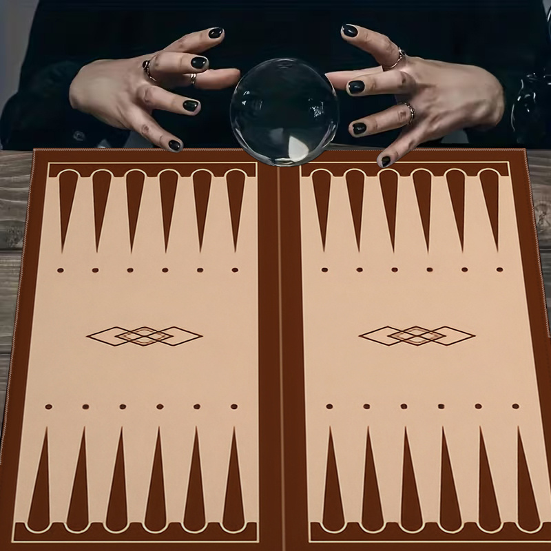 1pc Bruin Backgammon Bord Gedr - Board Game Operation recensie en prijs