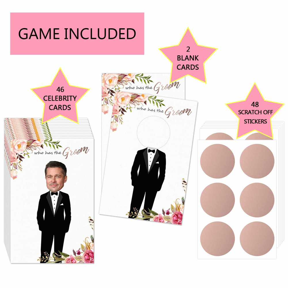 Bruidsdouche Spelletjes - Wie  - Board Game Who Is It recensie en prijs