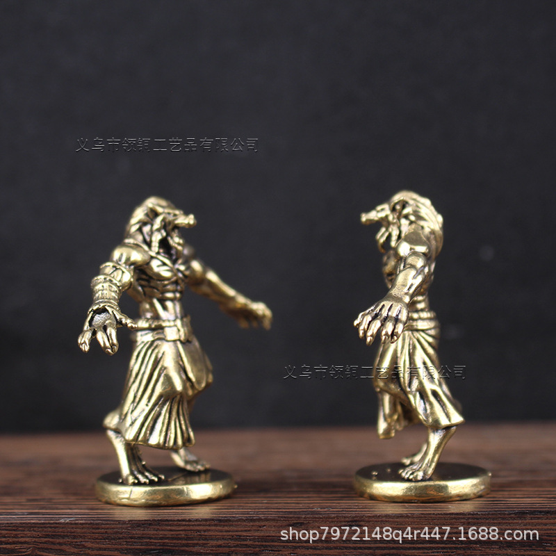 Messing weerwolf miniatuur orn - Board Game Werewolf recensie en prijs