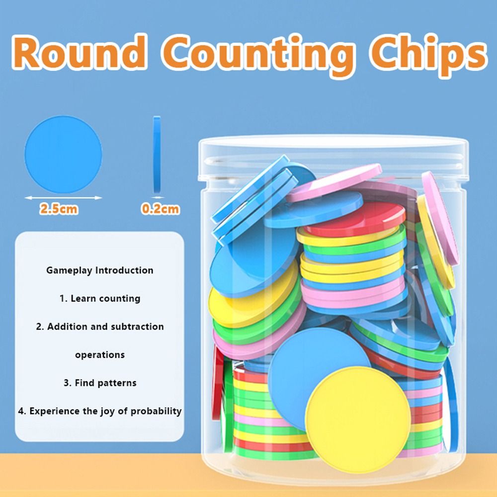 100 stuks Plastic Telchips Opt - Board Game Operation recensie en prijs