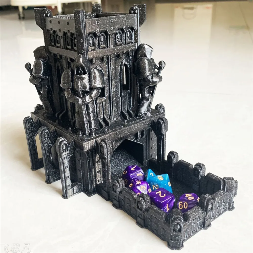 Tafelblad Gaming Dice Tower 3D - Board Game Print recensie en prijs
