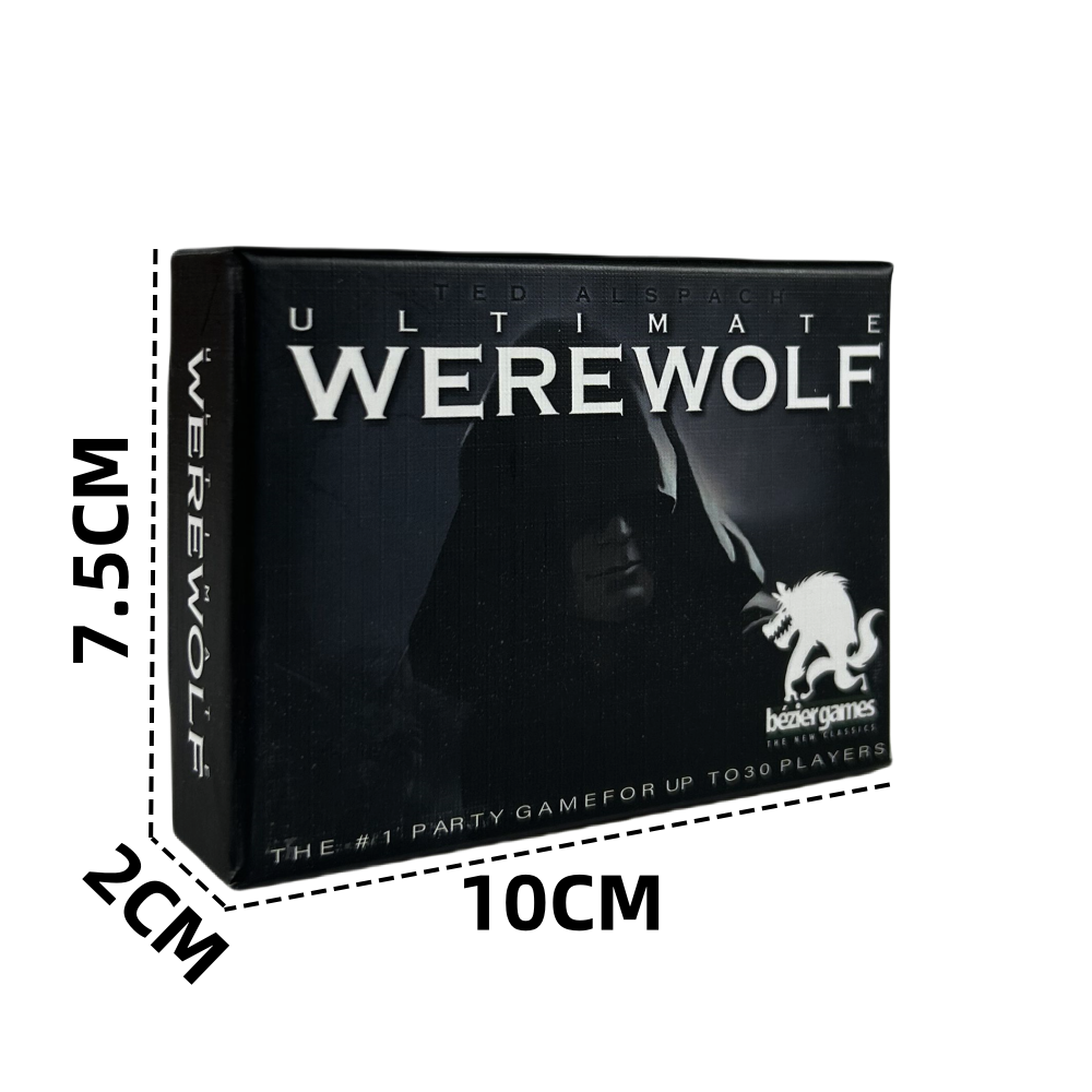 Ultieme weerwolf herziene edit - Board Game Werewolf recensie en prijs