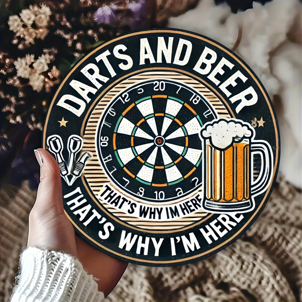 Dartbord Bierpul Grappig Citaa - Board Game Quote recensie en prijs